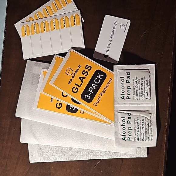 3pk Glass Screen Protector Galaxy A21 - Picture 4 of 4